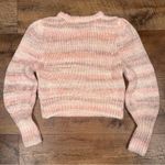 Wild Fable Knit Cozy Pink Striped Sweater Photo 3