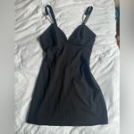 ZARA black cocktail dress with rhinestone straps Photo 2