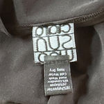 Clara Sun Woo Black Asymmetrical Seam Tunic Top Size XL Photo 5