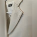 Theory  Admiral Crepe Lace-Up Blazer - Ivory/Off-White Size 0 Photo 9