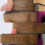 Oak Tree Farms  Brown Nubuck Leather Tassel Western 2" Block Heel Boot 6.5 Photo 6