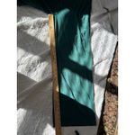 Blue Rain  Jumpsuit Mock Neck Flutter Sleeve Wide Leg Green Women's Size L Photo 7