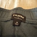 Playboy by Pacsun Dark Green Logo Lounge Shorts Photo 6