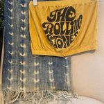 Urban Outfitters The Rolling Stones Pink Strapless Crop Top Photo 1