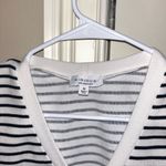 Nique Black and White Striped Tank Top Size M Photo 1