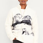 Old Navy Sherpa Quarter-Zip Photo 0