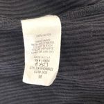 Sage The Label  Open Back Black Boatneck Ribbed Knit Short Sleeve Maxi Slit Dress Photo 7