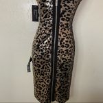 Guess by Marciano Gold/Black Leopard Lust Dress S Photo 7