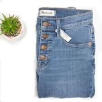 Madewell NEW  Mid-rise Skinny Crop Jeans‎ dewey was, 26 Photo 14