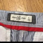 Abercrombie & Fitch Striped Cuffed Shorts Photo 1