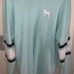 PINK - Victoria's Secret Mint Blue Sweatshirt Photo 0