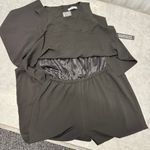 New York And Company Women’s New Black Wide Leg Jumpsuit Size XS Photo 1