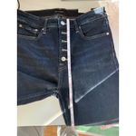 Free Assembly Womens High Rise Slim Button Denim Jeans Dark Wash Size 8‎ NWT Blue Photo 6