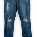 7 For All Mankind 7 For All Mankind Josefina Jeans Women's Sz 27 Medium Wash High Rise Distressed Photo 0
