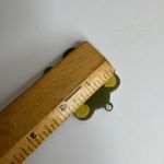 Vintage Enamel Elephant Charm Pendant Taiwan Metal Green Photo 6