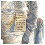 Surf Gypsy S Ombre blue pink white Coquette snakeskin ruffle smocked mini skirt Photo 4