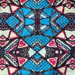 LuLaRoe  Teal Pink Madison Pocketed A-Line Shirt Size XL EUC #5709 Photo 5