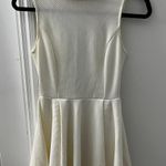 Lulus White Mock Neck Dress Photo 1
