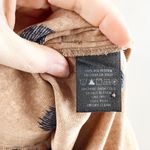 Nic+Zoe Street Seen 3/4 Sleeve Tie Waist Midi Bengal Shirt Dress Brown Small Photo 5