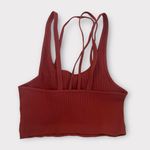 ZARA Red/Mauve  Tank Top Crop Photo 2