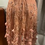 Dress the Population NWT Darleen V-neck Embroidered Cocktail Blush Dress Small Photo 12