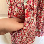 Free People  Simone Batik Print Drop Waist Dress Size XS Photo 8