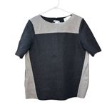 Helmut Lang  Color block Wool Bateau Neckline T-Shirt Size Large Photo 8
