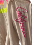 Daydreamer x Free People Shirt California Palm Tree LS Womens Size Medium Photo 3