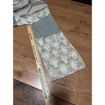 POL Anthropologie Women Sz Large Green Lace Lightweight Boho Open Front Cardigan Photo 6