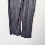 Soma [] Galaxy Gray Velvety Rib Wide Leg Pants NWT Lounge Comfortable Sleep Sz XS Photo 4