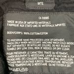 Alexander Wang  Womens Size 25 Black Bite Shorts cheeky cutoff‎ high-rise Denim Photo 4