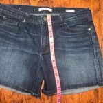 Banana Republic  Women’s Jean Shorts Mid-Rise Dark Wash Premium Denim Cotton 28 Photo 5