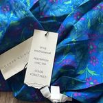 Veronica Beard Lyric One-Shoulder Top Cobalt Multi NWT 14 Photo 3