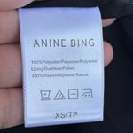 ANINE BING  Pleated Tulle Skirt size XS black metallic Photo 4