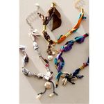 Free People Ariana Ost Alpha Choker in Neutral NWT Shell Bohemian Gypsy Necklace Photo 3