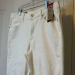 Levi's  Classic Straight Leg White Jeans Women's Denim Pants Summer Sz 16 #‎ Photo 2