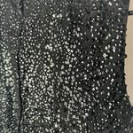 House of Gold Sequin Vintage Top Dressy British Sleeveless Crop Beaded Black Size 14 Photo 7