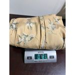 Anthropologie Caara Yellow Floral Tie-Waist Midi Dress Medium Spring Picnic Chic Cottagecore M Photo 13