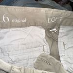 Loft tan flat front preppy size 6 minimalist vacationcore shorts Photo 2