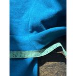 The North Face  Pullover Sweatshirt Womens Size Small Quarter Zip Crop‎ Top Blue Photo 4