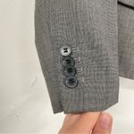 Ann Taylor  Grey Cropped Fitted Womens Blazer Jacket 6P Career Office Work Dressy Photo 1