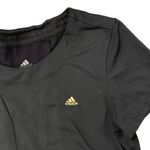 Adidas | Black Pocket Front Short Sleeve Fitted Athletic Tee Size Large Photo 5