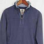 Ladies' Fat Face The Airlie Blue Zip Sweatshirt US Size 6 Photo 3