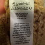 Joie  Brown tan Crochet Collar Button Front Cardigan Sweater Top Size S Photo 7