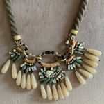 Anthropologie  rope beaded claps necklace Photo 1
