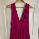 Lulus Heavenly Hues Elegant Magenta Sleeveless Maxi Dress Size Medium Photo 3