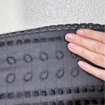 Anna Sui  Black Eyelet Lace Trouser Dress Pants Womens 6 Whimsigoth Preppy Fall Photo 6