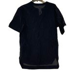 Lululemon Athletica Womens Clear Intention SS Shirt Black Size 2 Water Repellent Photo 4