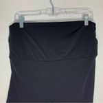 SheIn NWOT Maternity Black Wide Waistband Shorts Photo 2