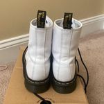 Dr. Martens 1460 Smooth Leather Boots In White Photo 2